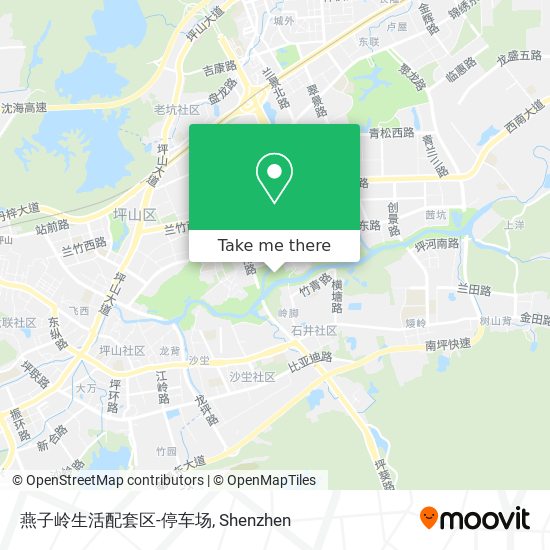 燕子岭生活配套区-停车场 map