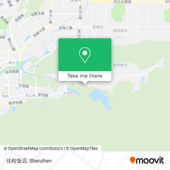 佳程饭店 map