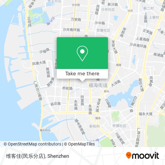 维客佳(民乐分店) map