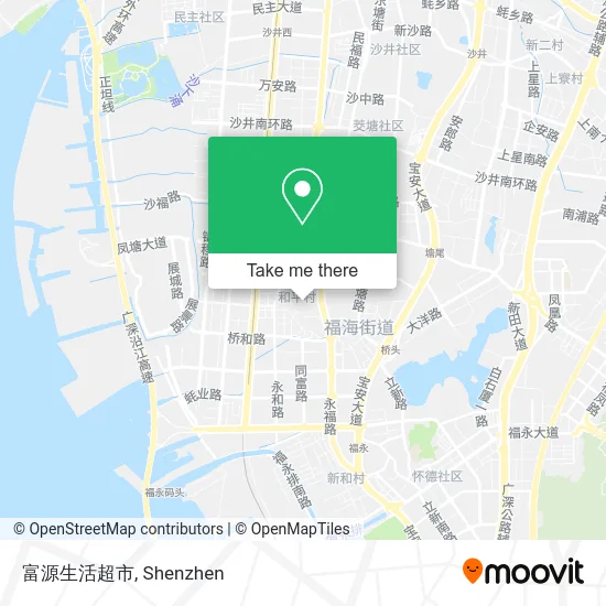 富源生活超市 map