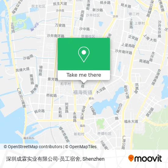 深圳成霖实业有限公司-员工宿舍 map