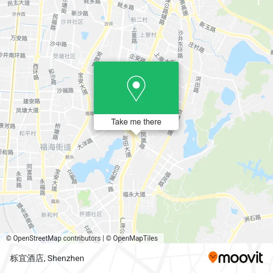 栎宜酒店 map
