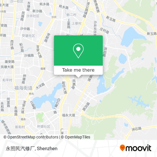 永照民汽修厂 map