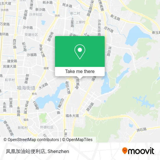 凤凰加油站便利店 map