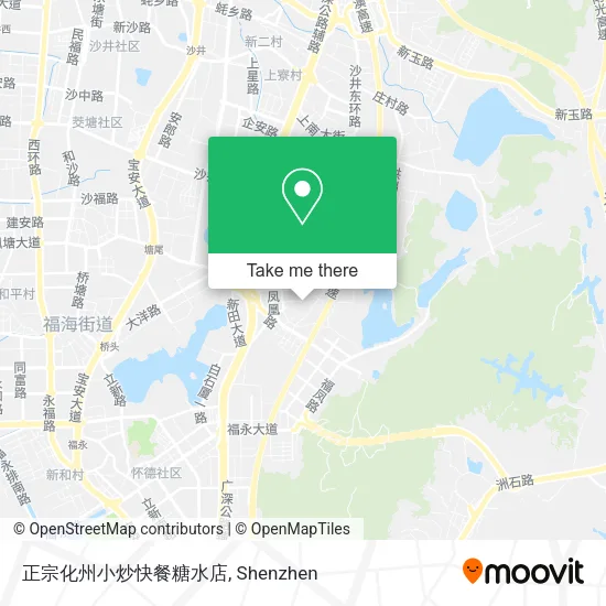 正宗化州小炒快餐糖水店 map
