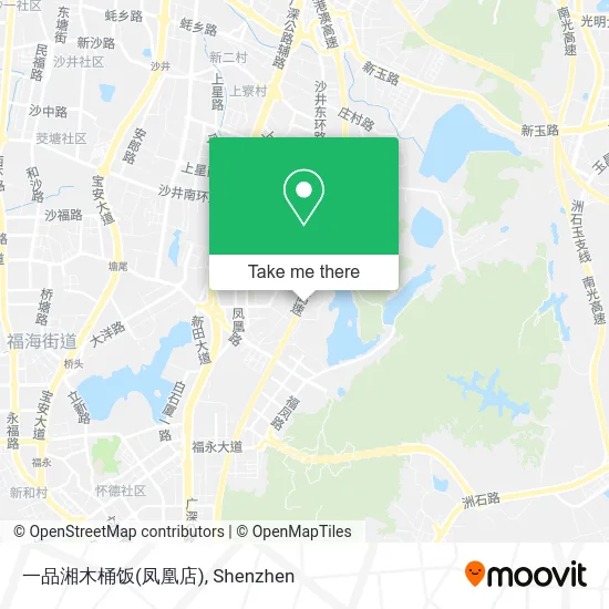 一品湘木桶饭(凤凰店) map