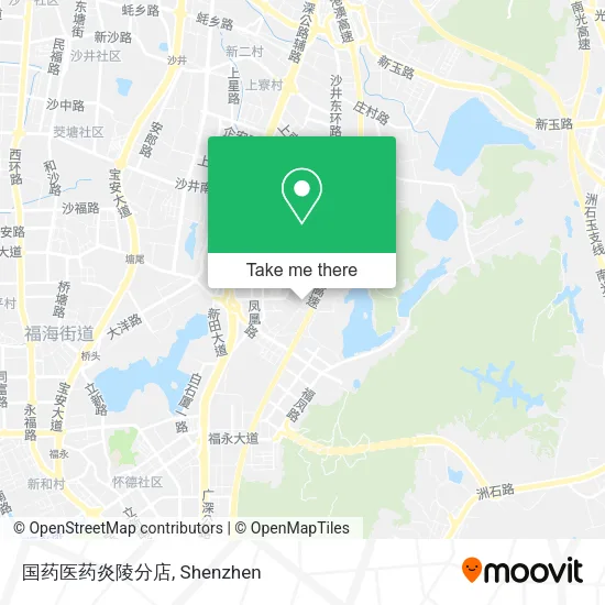 国药医药炎陵分店 map