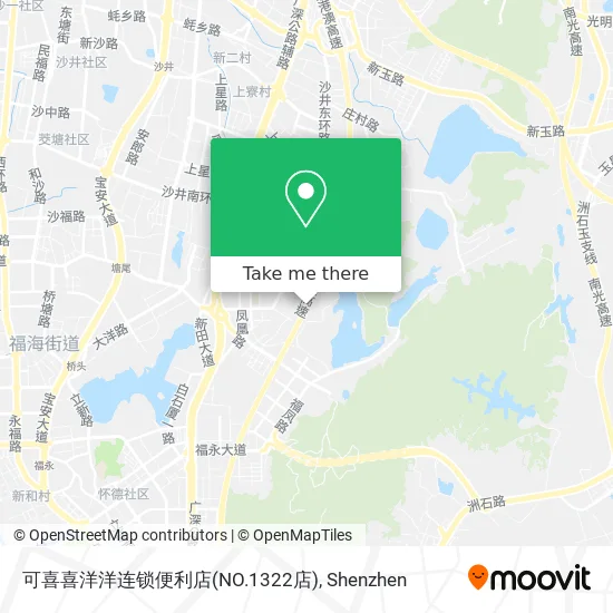 可喜喜洋洋连锁便利店(NO.1322店) map