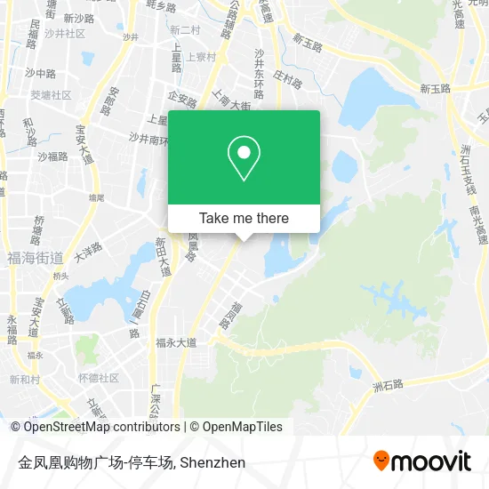 金凤凰购物广场-停车场 map