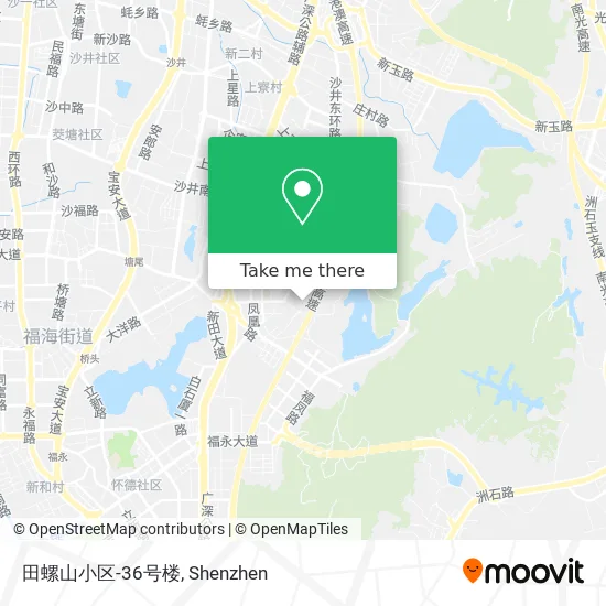 田螺山小区-36号楼 map