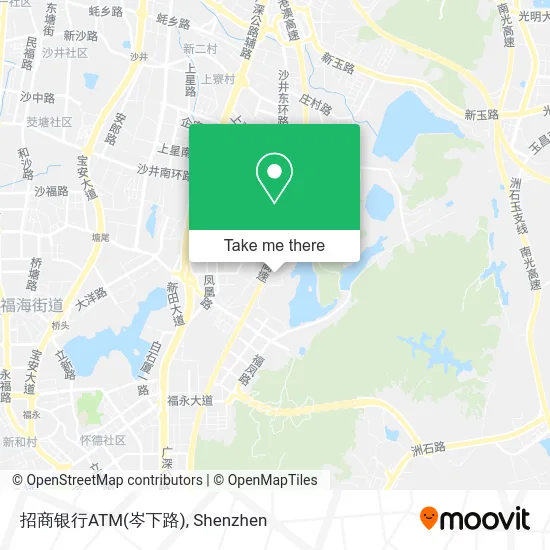 招商银行ATM(岑下路) map