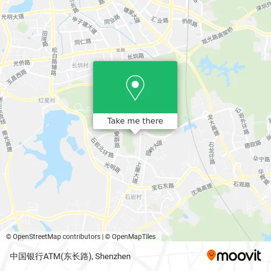 中国银行ATM(东长路) map