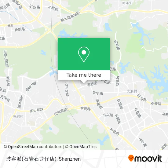 波客派(石岩石龙仔店) map