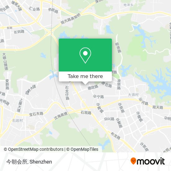 今朝会所 map
