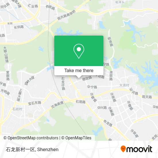 石龙新村一区 map