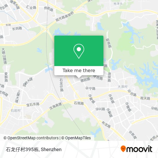 石龙仔村395栋 map