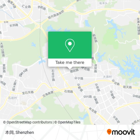 本阔 map