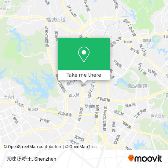原味汤粉王 map