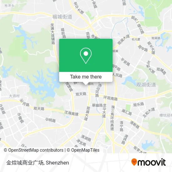 金煌城商业广场 map