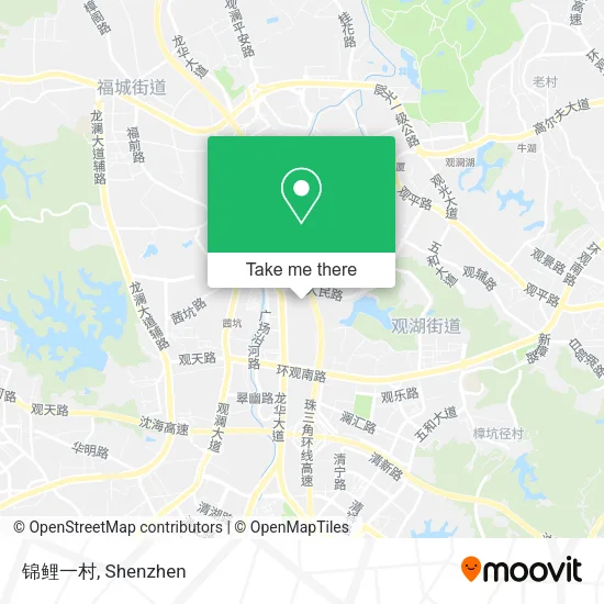 锦鲤一村 map