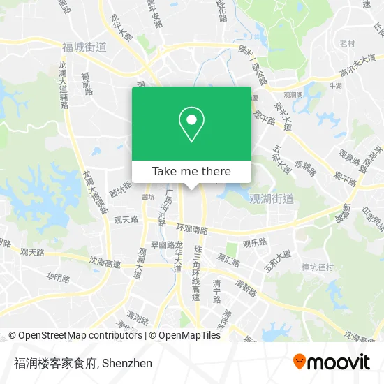 福润楼客家食府 map
