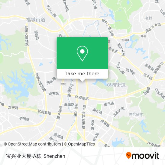 宝兴业大厦-A栋 map