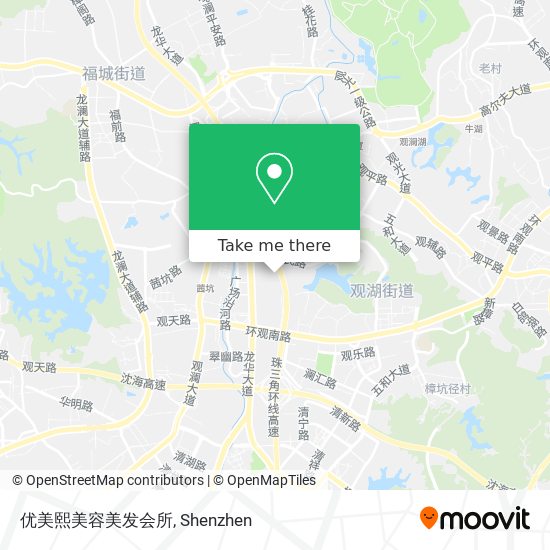 优美熙美容美发会所 map