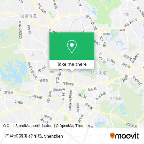 巴兰塔酒店-停车场 map