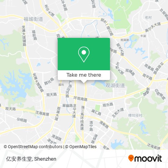 亿安养生堂 map