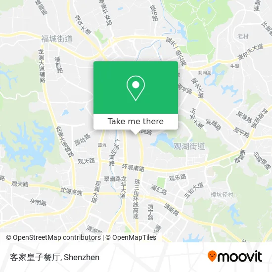 客家皇子餐厅 map