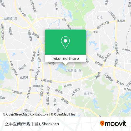 立丰医药(环观中路) map