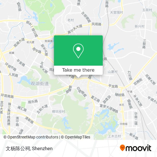 文杨陈公祠 map
