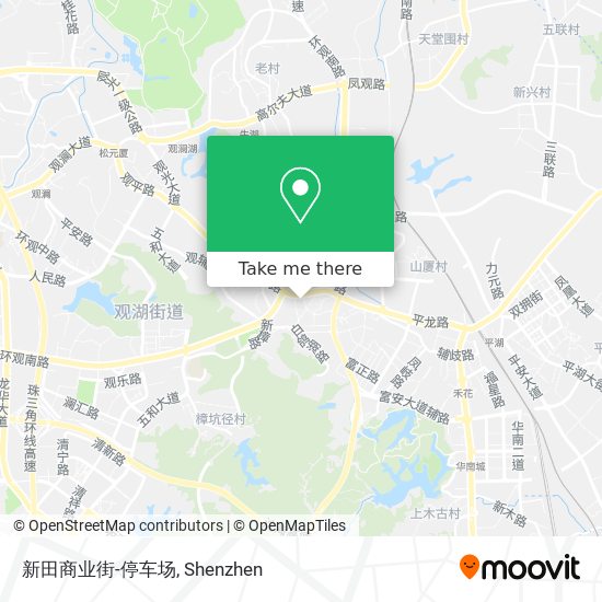 新田商业街-停车场 map