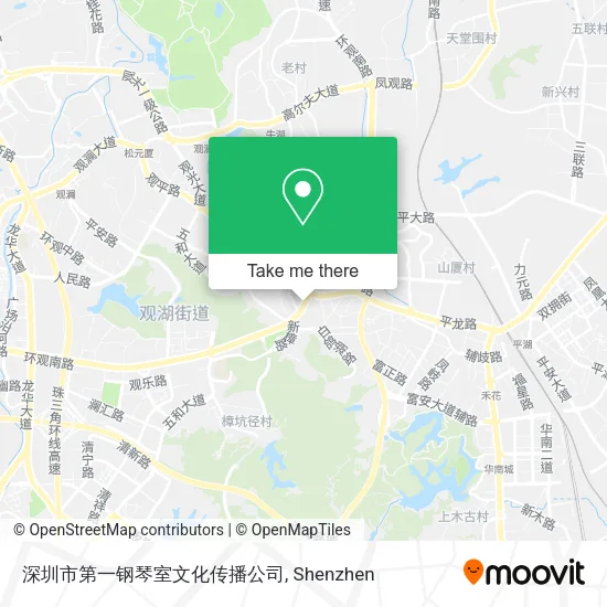 深圳市第一钢琴室文化传播公司 map