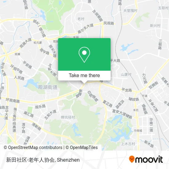 新田社区-老年人协会 map