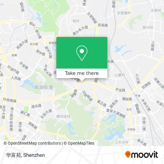 华富苑 map