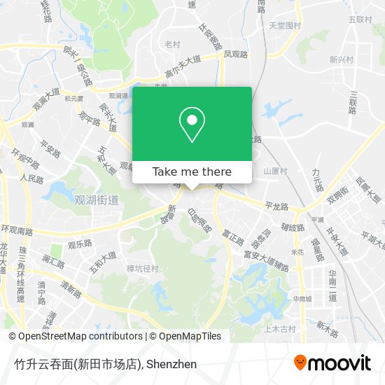 竹升云吞面(新田市场店) map