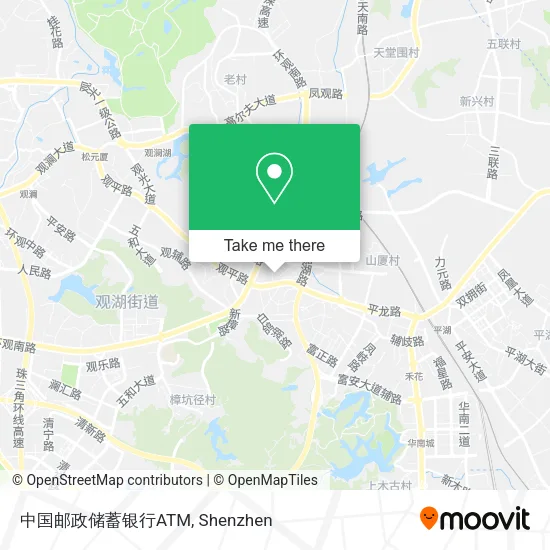 中国邮政储蓄银行ATM map