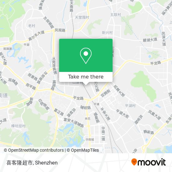 喜客隆超市 map