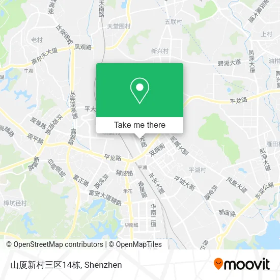 山厦新村三区14栋 map