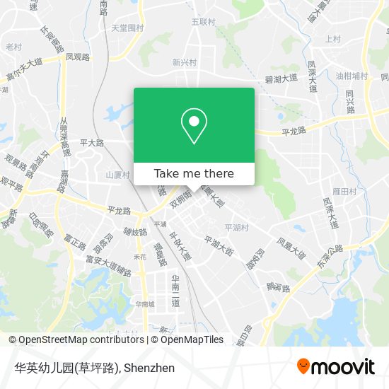 华英幼儿园(草坪路) map