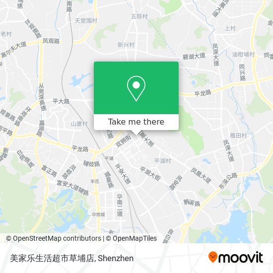 美家乐生活超市草埔店 map