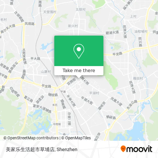 美家乐生活超市草埔店 map