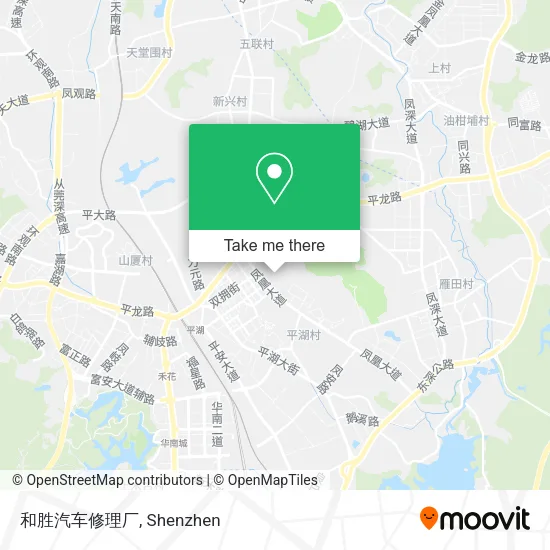 和胜汽车修理厂 map