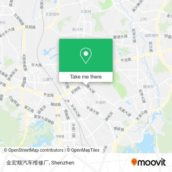 金宏顺汽车维修厂 map