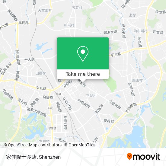 家佳隆士多店 map