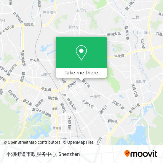 平湖街道市政服务中心 map