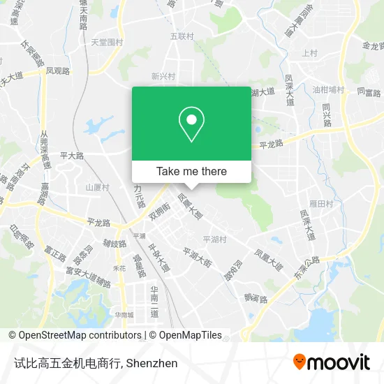 试比高五金机电商行 map