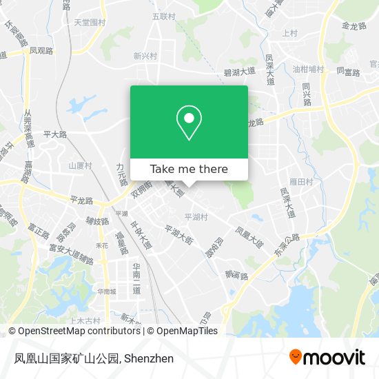 凤凰山国家矿山公园 map