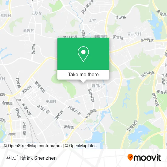益民门诊部 map
